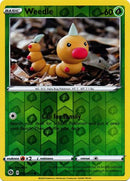 002/073 Weedle Common Reverse Holo Champion's Path - The Feisty Lizard
