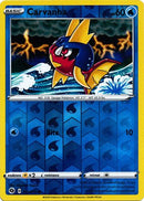 011/073 Carvanha Common Reverse Holo Champion's Path - The Feisty Lizard