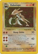 9/62 Kabutops Holo Rare Fossil Set Unlimited - The Feisty Lizard
