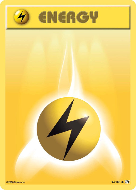 94/108 Lightning Energy Common Energy Evolutions - The Feisty Lizard
