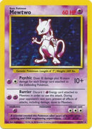 10/102 Mewtwo Holo Rare Base Set Unlimited - The Feisty Lizard