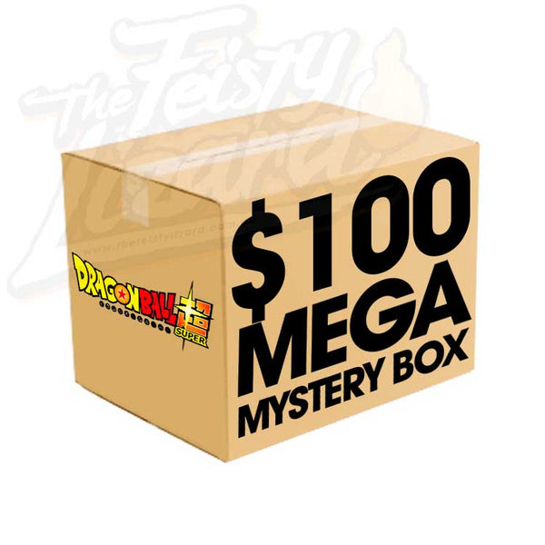 Dragon Ball Super $100 MEGA Mystery Box - The Feisty Lizard Melbourne Australia