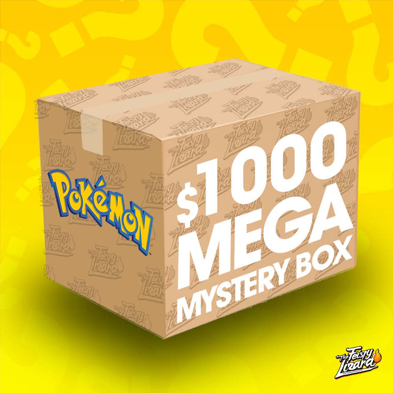 Pokemon $1000 MEGA Mystery Box - The Feisty Lizard Melbourne Australia