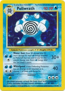 13/102 Poliwrath Holo Rare Base Set Unlimited LIGHT PLAYED - The Feisty Lizard