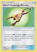 194/236 Island Challenge Amulet Uncommon Trainer Cosmic Eclipse - The Feisty Lizard