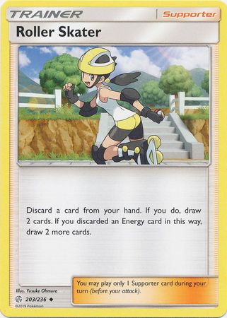 196/236 Lillie's Full Force Uncommon Trainer Cosmic Eclipse - The Feisty Lizard