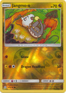 161/236 Jangmo-o Common Reverse Holo Cosmic Eclipse - The Feisty Lizard