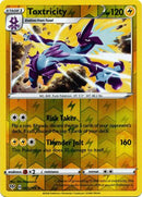063/189 Toxtricity Holo Rare Reverse Holo Darkness Ablaze - The Feisty Lizard