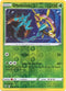 019/185 Dhelmise Uncommon Reverse Holo Vivid Voltage - The Feisty Lizard
