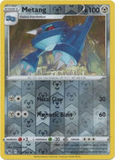117/185 Metang Uncommon Reverse Holo Vivid Voltage - The Feisty Lizard