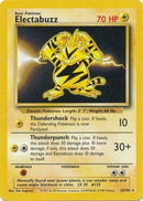20/102 Electabuzz Rare Base Set Unlimited - The Feisty Lizard