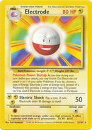 21/102 Electrode Rare Base Set Unlimited - The Feisty Lizard