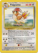 22/102 Pidgeotto Rare Base Set Unlimited - The Feisty Lizard