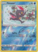43/236 Sneasel Common Reverse Holo Cosmic Eclipse - The Feisty Lizard