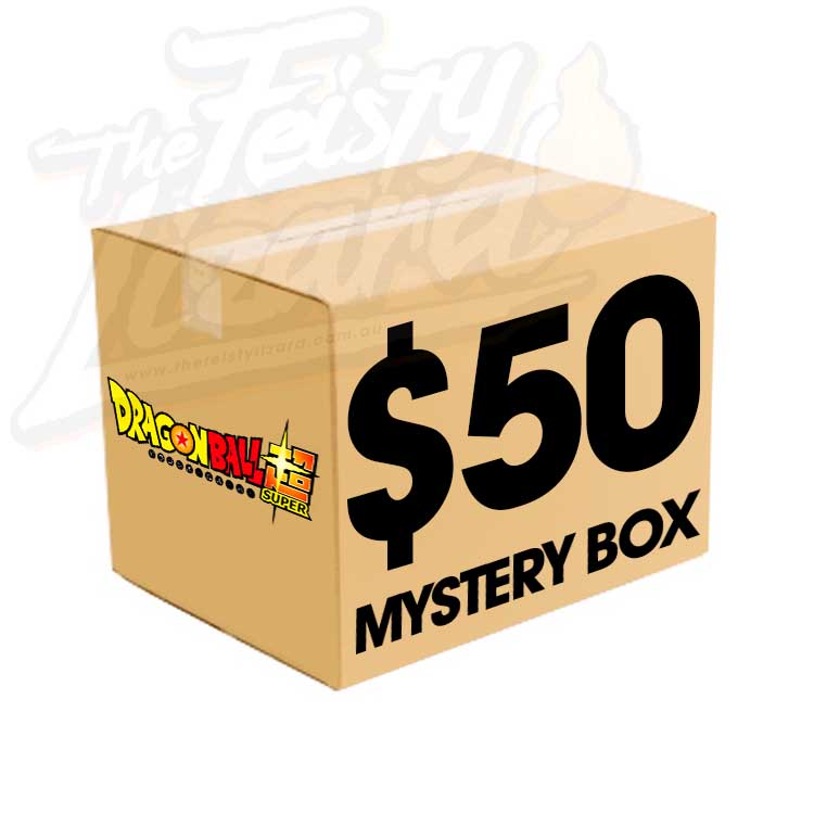 Dragon Ball Super $50 Mystery Box - The Feisty Lizard Melbourne Australia