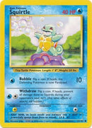 63/102 Squirtle Common Base Set Unlimited - The Feisty Lizard