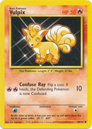 68/102 Vulpix Common Base Set Unlimited - The Feisty Lizard