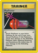 84/102 PlusPower Trainer Uncommon Base Set Unlimited - The Feisty Lizard