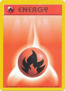 98/102 Fire Energy Base Set Unlimited - The Feisty Lizard