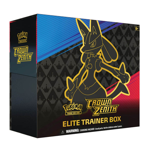 [PRE-ORDER] Pokemon TCG Crown Zenith Elite Trainer Box - The Feisty Lizard Melbourne Australia