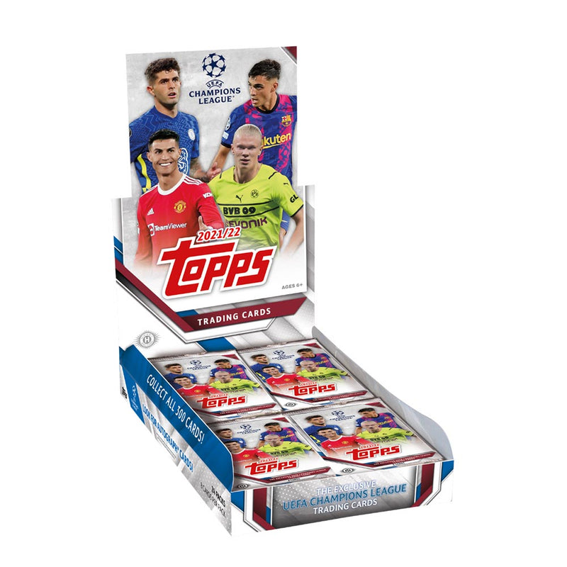 TOPPS UEFA 2022 Champions League Collection Hobby Box - The Feisty Lizard Melbourne Australia