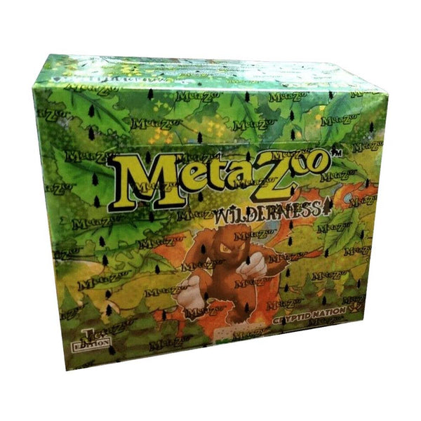 [PRE-ORDER] MetaZoo Cryptid Nation Wilderness 1st Edition Booster Box - The Feisty Lizard Melbourne Australia