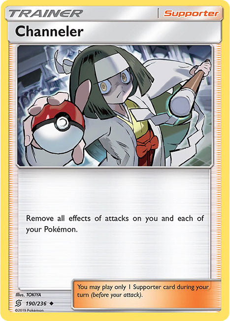190/236 Channeler Uncommon Trainer Unified Minds - The Feisty Lizard