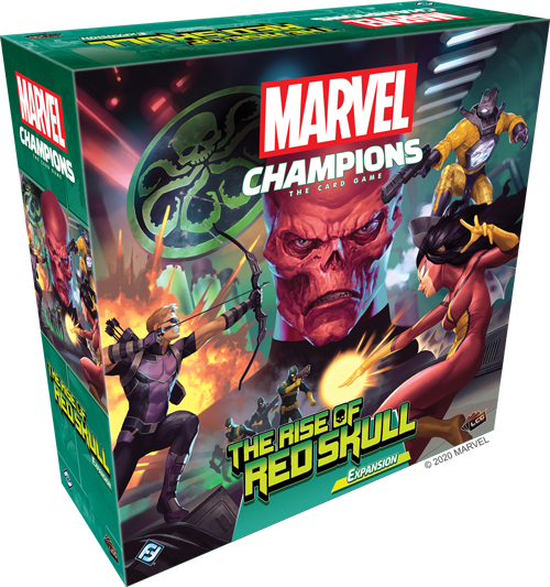 Marvel Champions The Rise of Red Skull Campaign Expansion - The Feisty Lizard